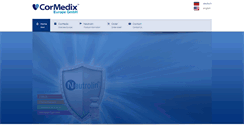 Desktop Screenshot of cormedix-europe.com